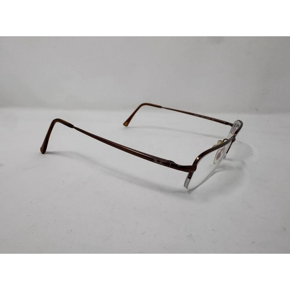 Ray-Ban RB6061 Eyeglass Frames Only 52-19-140 Brown 2622 Italy Made Authentic